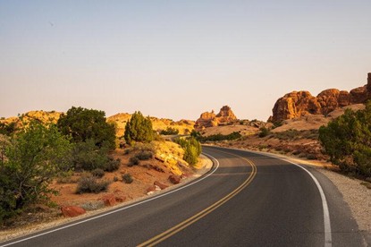 Blog - Arches NP - pic 7 - road