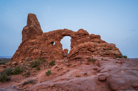 blog - Arches NP - pic 4 -Turret Arch